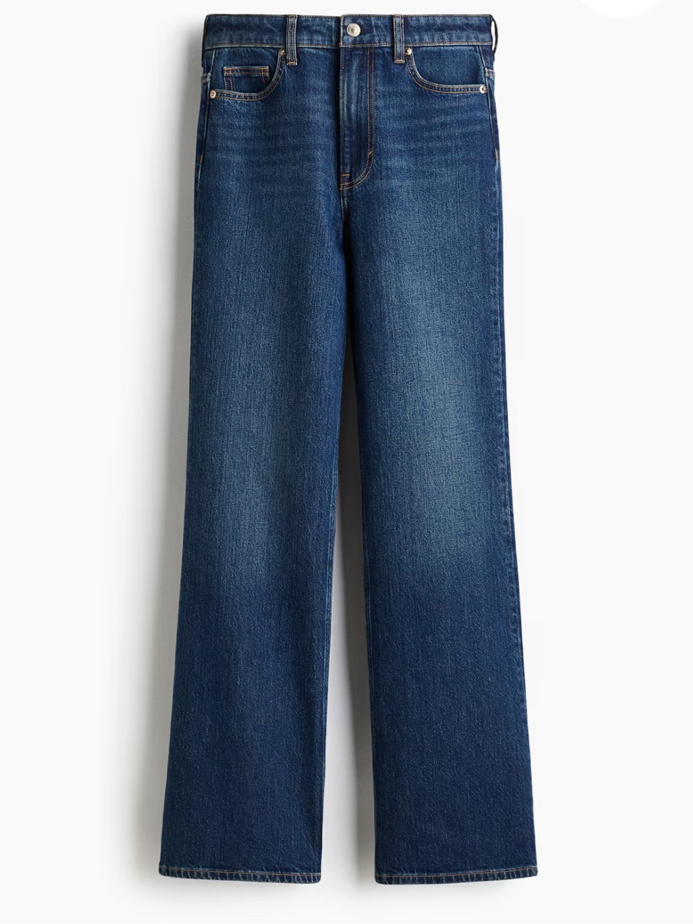 H&M BOOTCUT HIGH JEANS dark denim size 10 EUC everyday casual date night